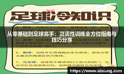 从零基础到足球高手：灵活性训练全方位指南与技巧分享